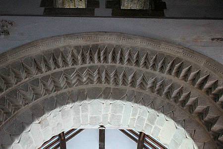 Worth Matravers - Detail of Norman Arch